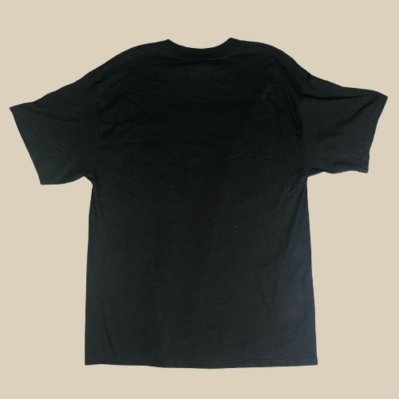 90s Vintage T Shirt Mens L Black Brass Knuckles - Picture 4 of 6